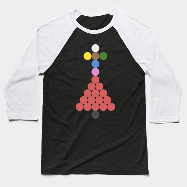 Snooker balls Baseball T-Shirt by lsa147